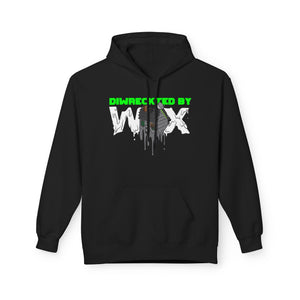 DIWRECKTEDBYWAX - Black/Green Hoodie