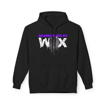 Load image into Gallery viewer, DIWRECKTEDBYWAX - Black/Purple Hoodie