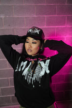 Load image into Gallery viewer, DIWRECKTEDBYWAX - Black/Pink Hoodie